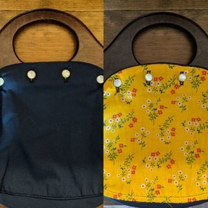 Vtg reversible purse